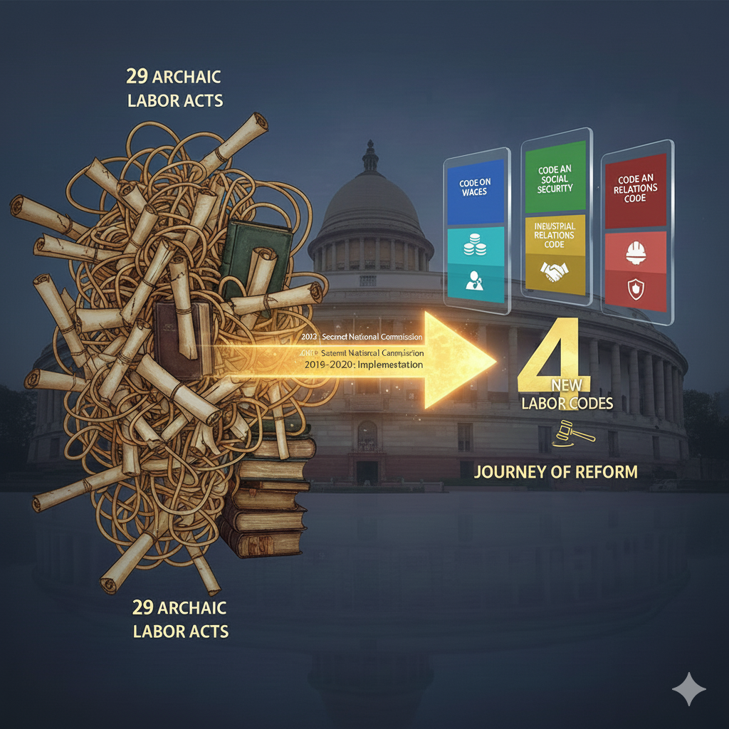 Labour Code in India – The Evolution